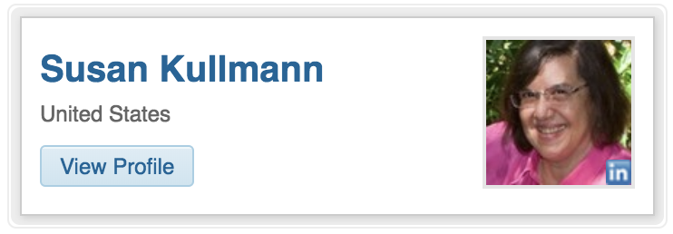 View Susan Kullmann's Linkedin profile